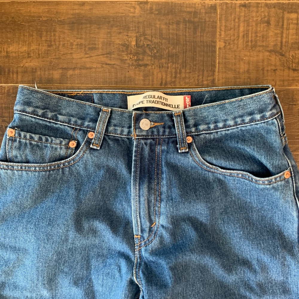 Regular Fit Levis Blue Jeans